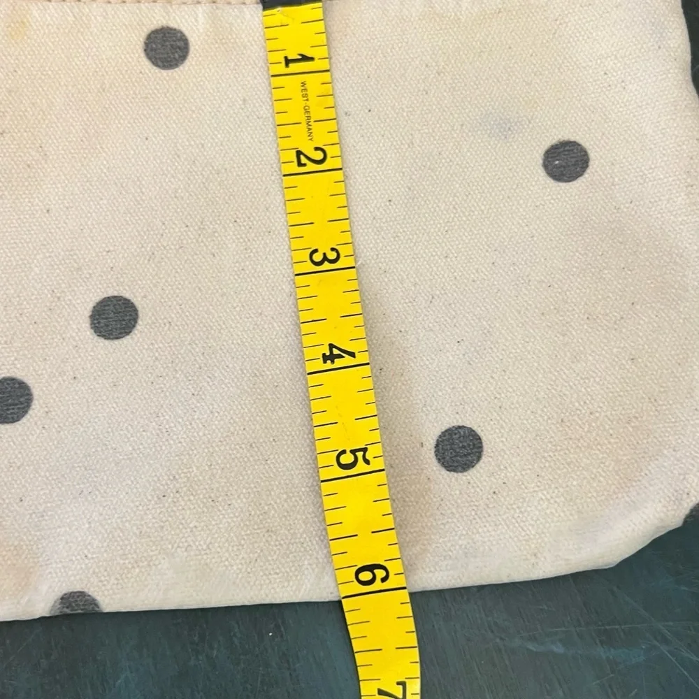 Madewell Cosmetic bag. Fun and roomy.
